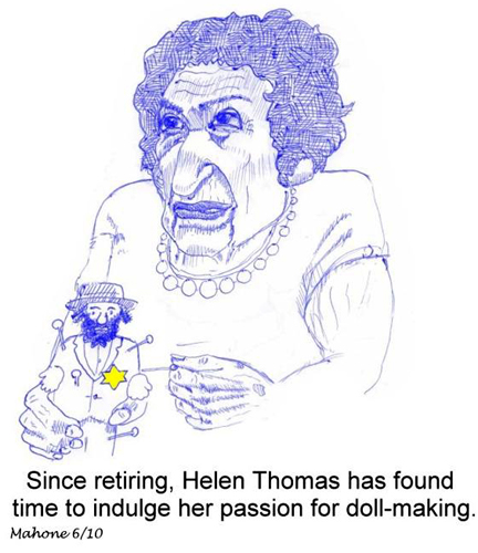 Helen Thomas retires